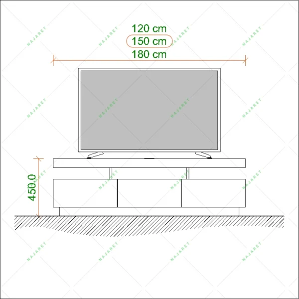میز تلویزیون TF-103