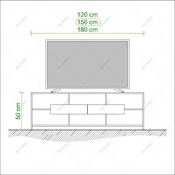 میز تلویزیون TF-106