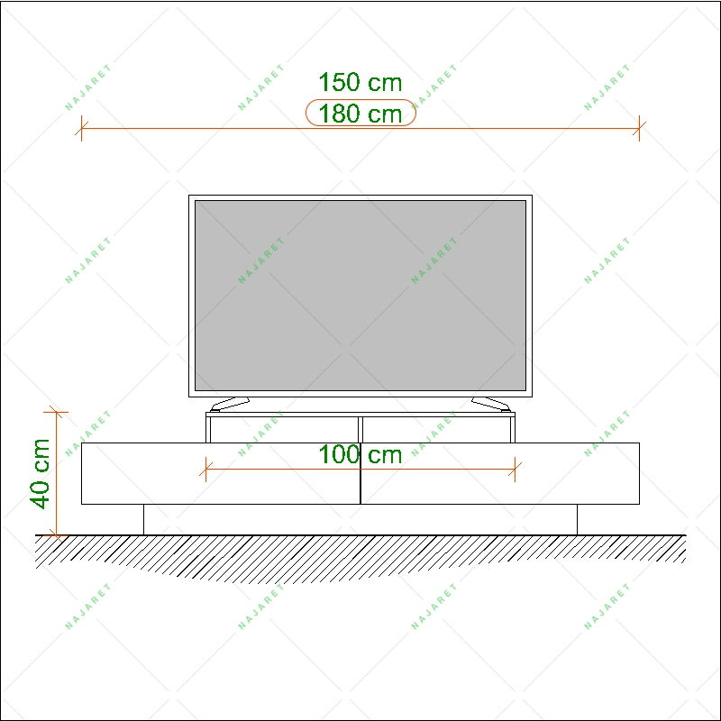 میز تلویزیون TF-109