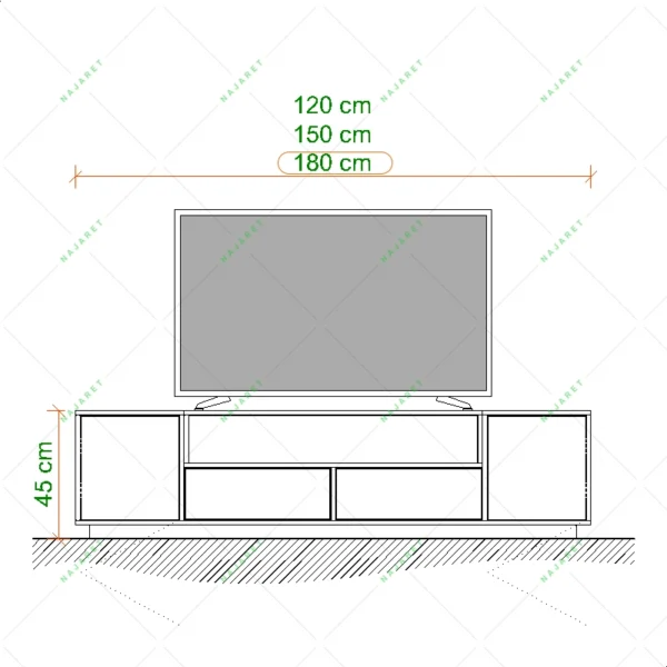 میز تلویزیون TF-151