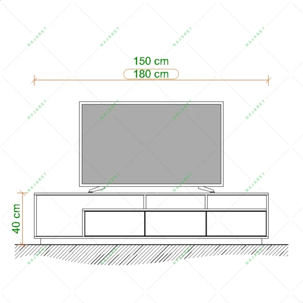 میز تلویزیون TF-160
