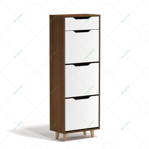 جاکفشی داشبوردی سه درب کشو دار پایه دار