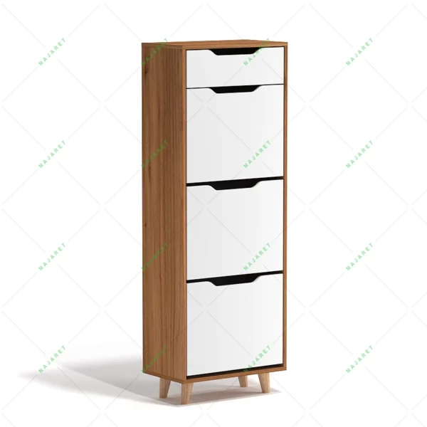 جاکفشی داشبوردی سه درب کشو دار پایه دار