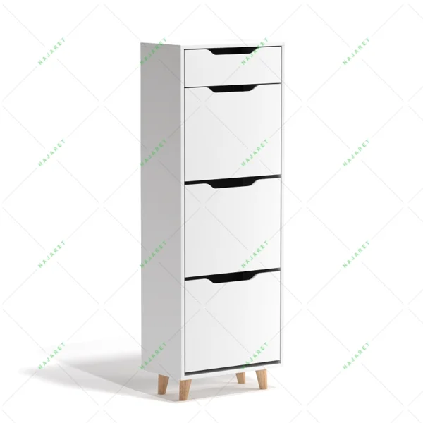 جاکفشی داشبوردی سه درب کشو دار پایه دار