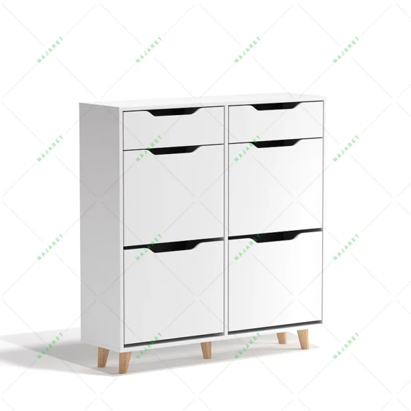جاکفشی داشبوردی چهار درب کشو دار پایه دار