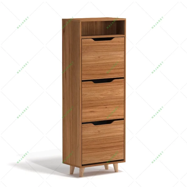 جاکفشی داشبوردی سه درب پایه دار باکس دار