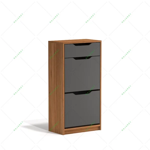 جاکفشی داشبوردی دو درب بدون پایه کشودار
