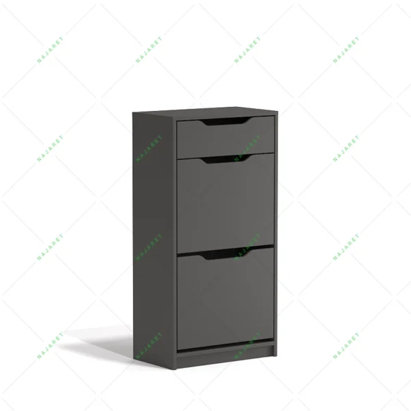 جاکفشی داشبوردی دو درب بدون پایه کشودار