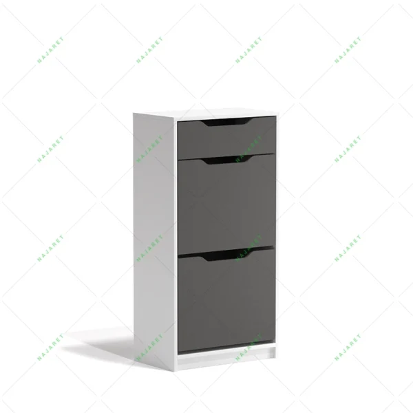 جاکفشی داشبوردی دو درب بدون پایه کشودار