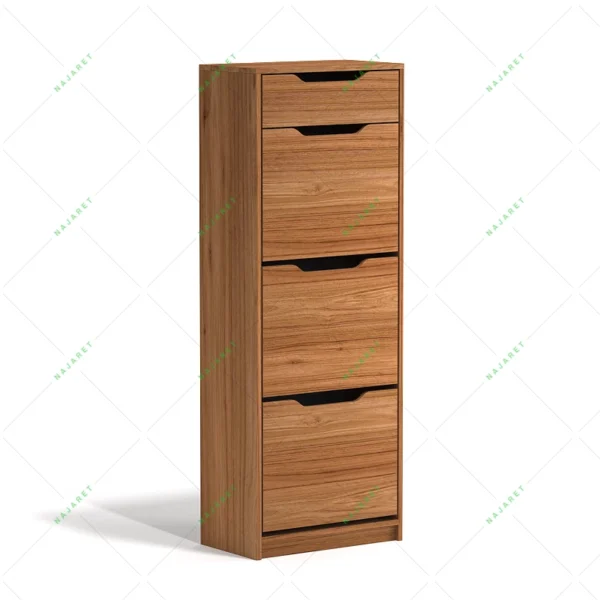 جاکفشی داشبوردی سه درب بدون پایه کشودار
