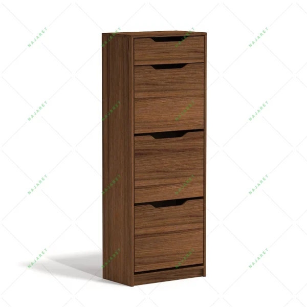 جاکفشی داشبوردی سه درب بدون پایه کشودار
