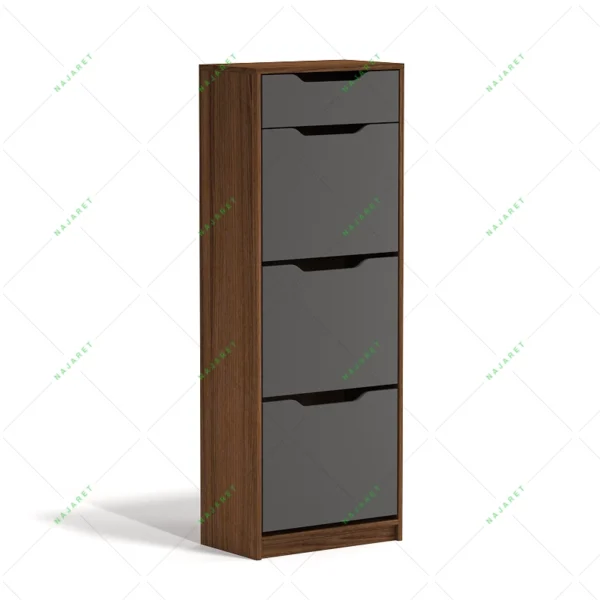 جاکفشی داشبوردی سه درب بدون پایه کشودار