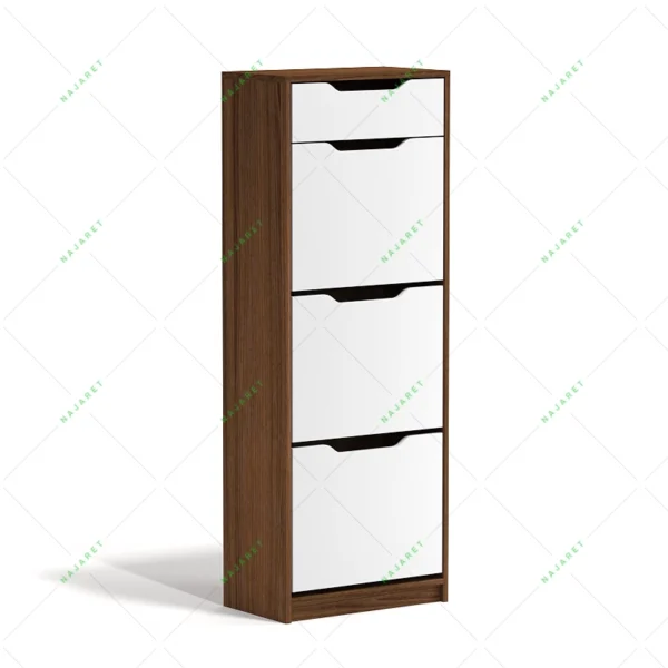 جاکفشی داشبوردی سه درب بدون پایه کشودار