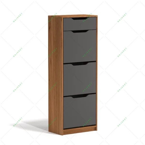 جاکفشی داشبوردی سه درب بدون پایه کشودار