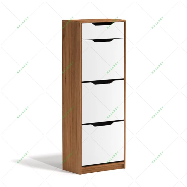 جاکفشی داشبوردی سه درب بدون پایه کشودار