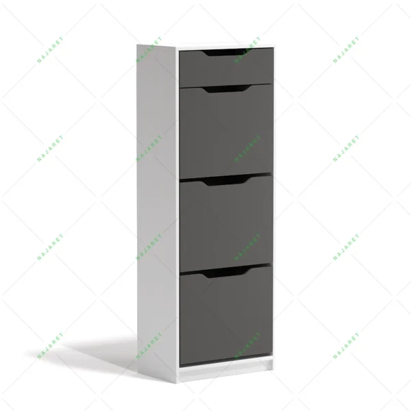 جاکفشی داشبوردی سه درب بدون پایه کشودار