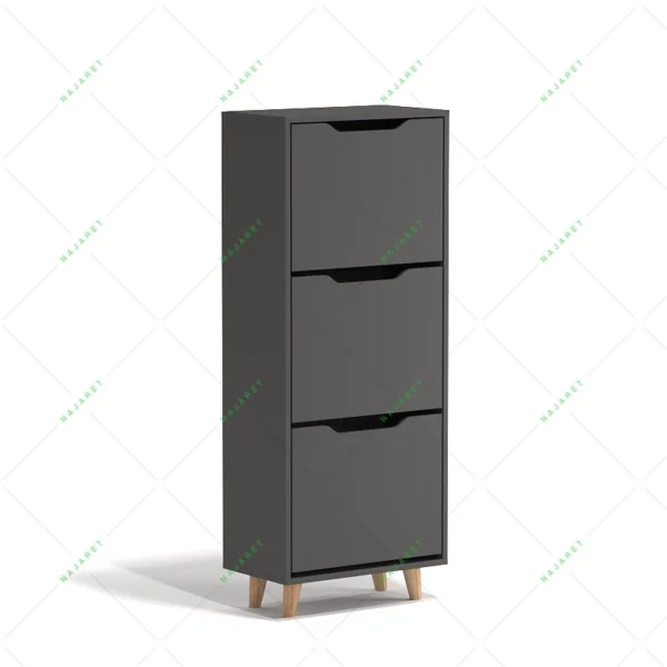 جاکفشی داشبوردی سه درب پایه دار