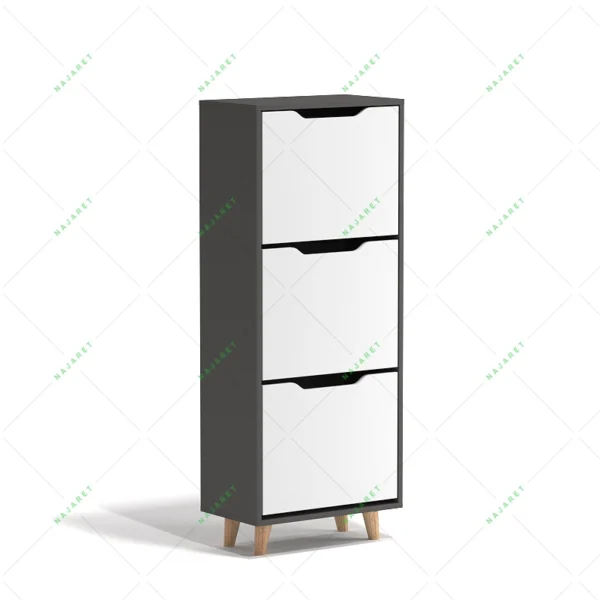 جاکفشی داشبوردی سه درب پایه دار